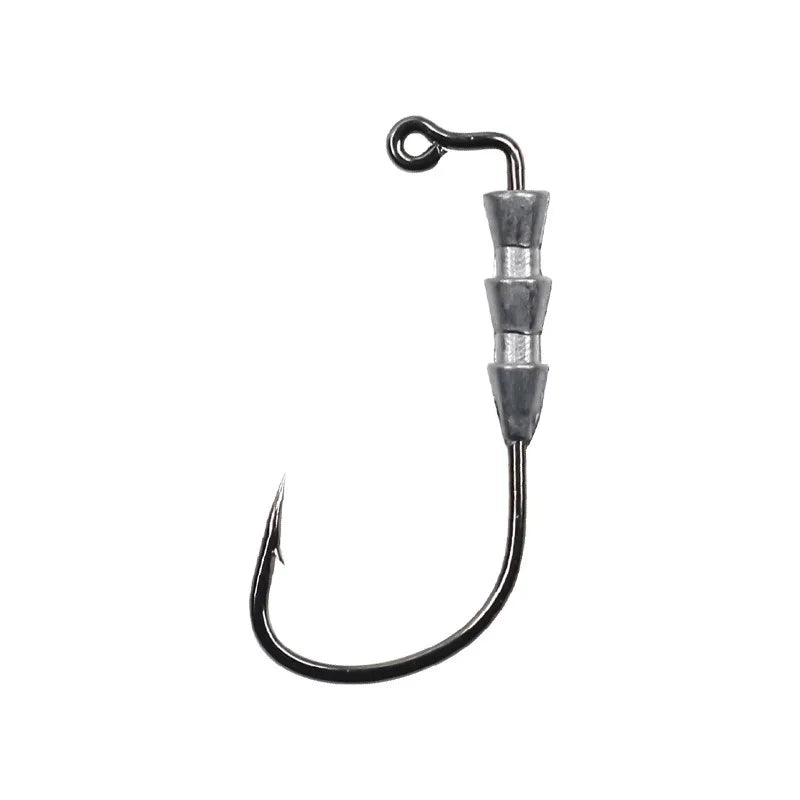 20/40PCS Hover Strolling Jig Head Hooks – High Carbon Steel for Small Species