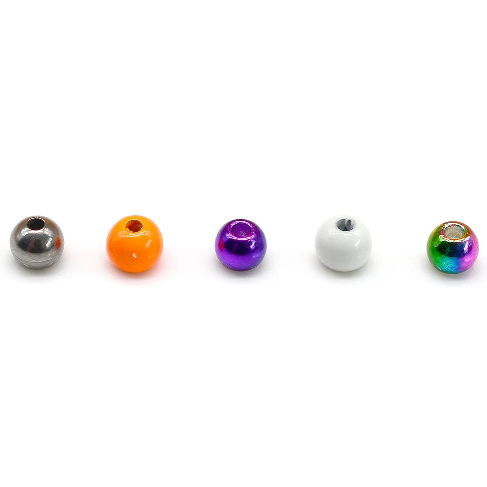 Tungsten Fly Tying Beads 10PCS – 2.8mm to 3.8mm Weights