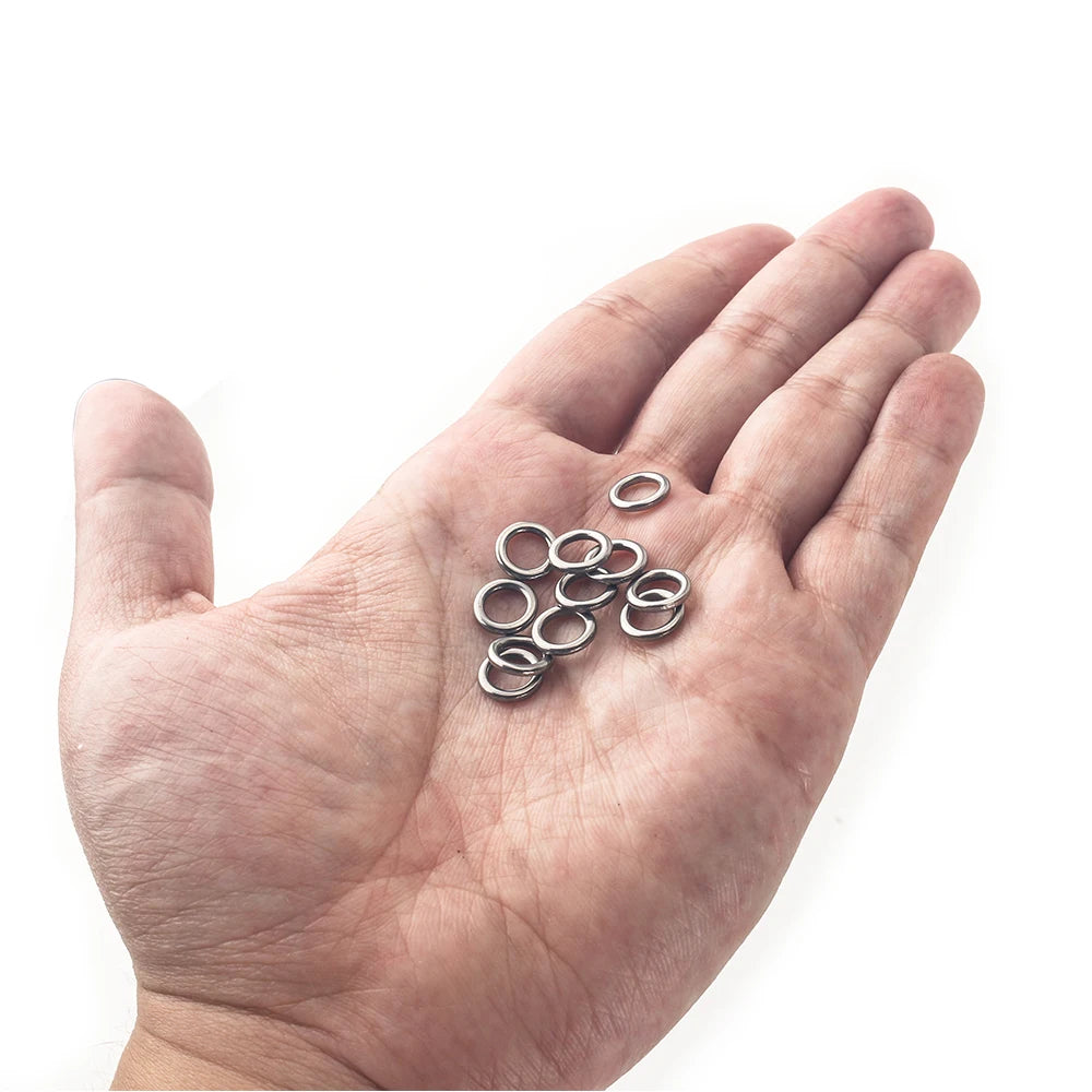 High-Strength Stainless Steel Solid Rings for Saltwater Rigs