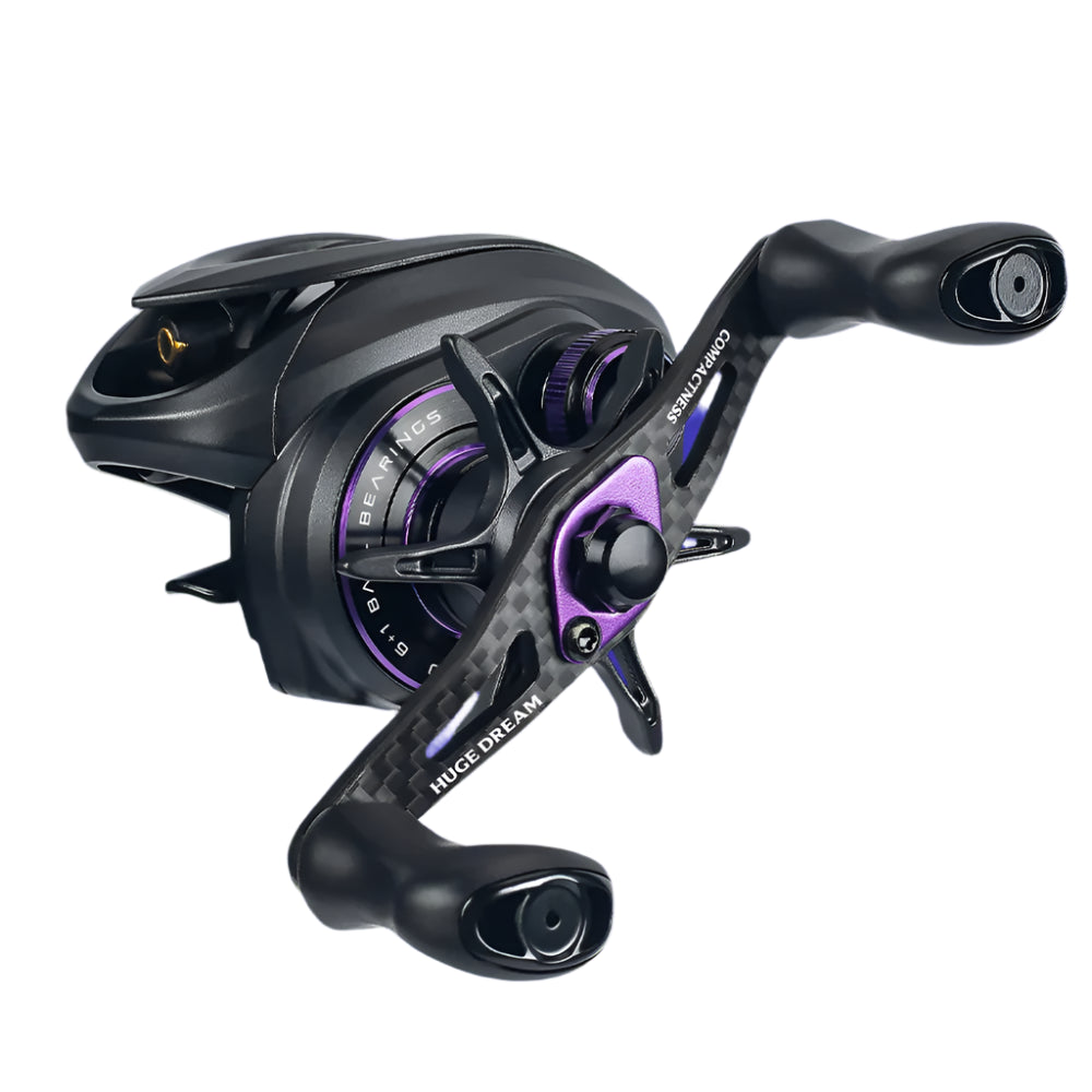 Ultralight 138g Baitcaster – 7.6:1 Ratio, 4.6kg Drag Power