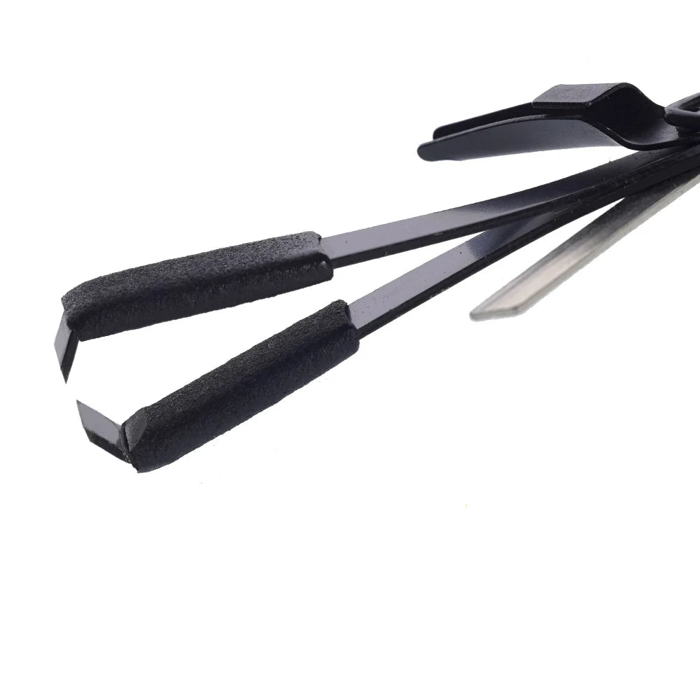 Stainless Steel Fishing Line Cutter with Quick Knot Tool & Retractor