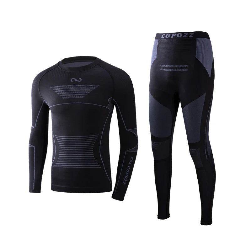 Quick Dry Thermal Base Layer Set – Seamless Winter Fit