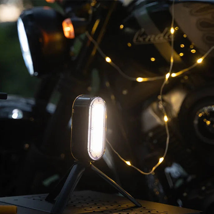 Rechargeable Camping Light String with Magnetic Hook