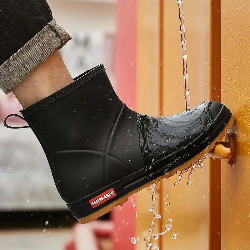 Women’s Waterproof Gumboots – Ankle Rubber Rain Boots