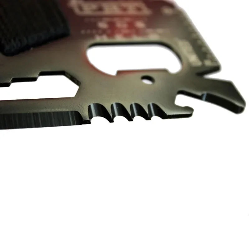 EDC Credit Card Multitool – 14-in-1 Survival Pocket Tool