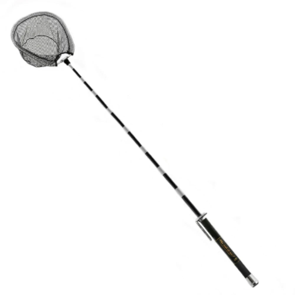 5M/6M Carbon Fibre Telescopic Fishing Pole – Lightweight Retractable Landing Net Handle