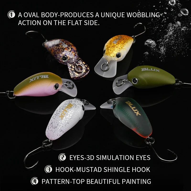 Mini Floating Crankbait 1.9g – Ultra-Light Trout Lure