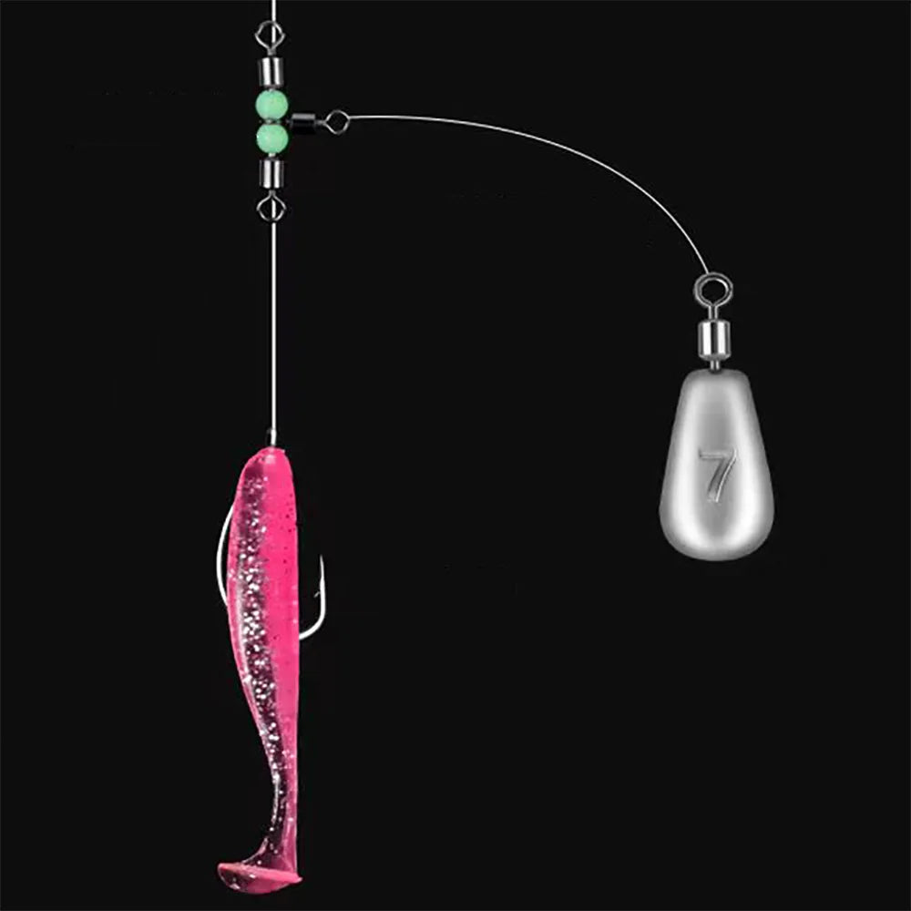 10PCS Drop Shot Sinkers – 3.5g–10g Quick Change Weights