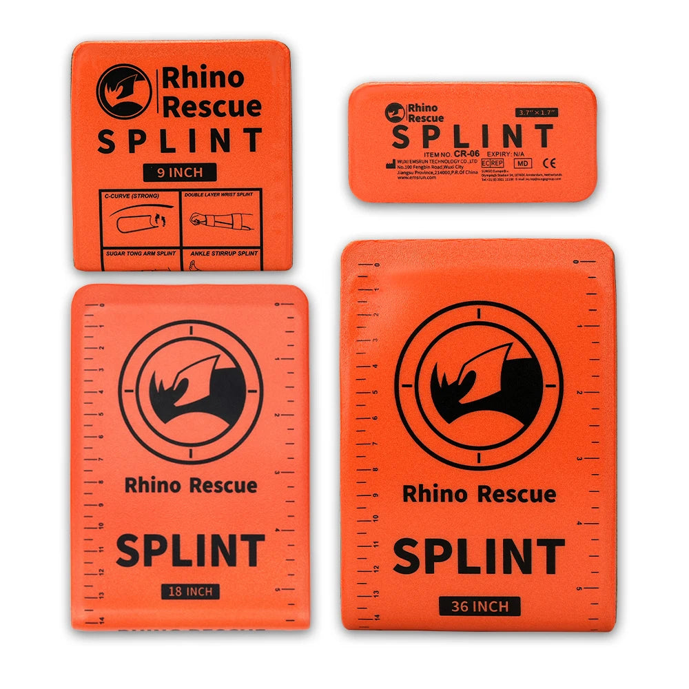 Reusable Tactical Splint Kit – Field-Ready First Aid Support