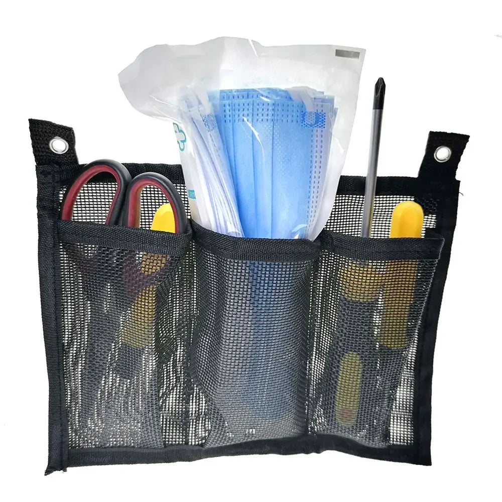Mesh Storage Bag for Kayak & Boat – Tackle & Bottle Holder