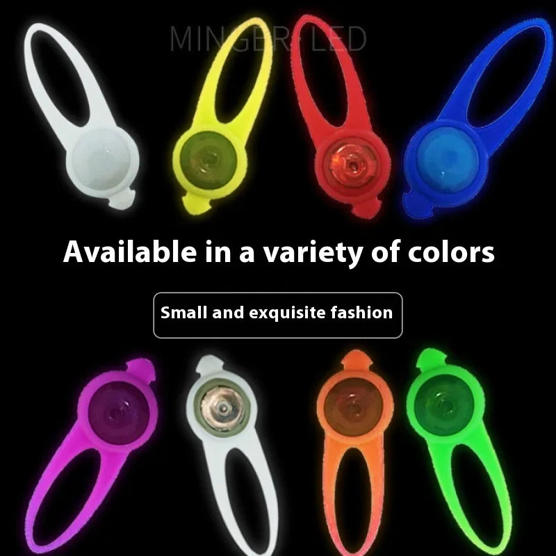 Rechargeable LED Silicone Dog Pendant Light For Night Safety