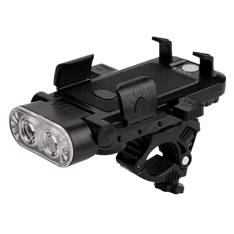 Rechargeable Bike Light – Horn, Mount, Power Bank & 500LM