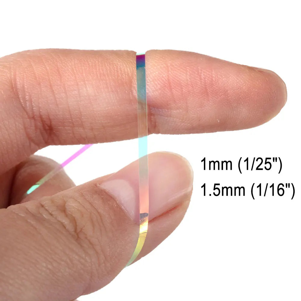 Lateral Scale Flashabou 1mm/1.5mm Fly Tying Strands (1 Pack)