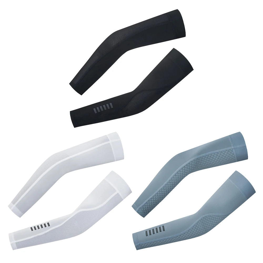 YKYWBIKE UV Arm Sleeves – Breathable Sun Protection for Outdoor Sports and Cycling