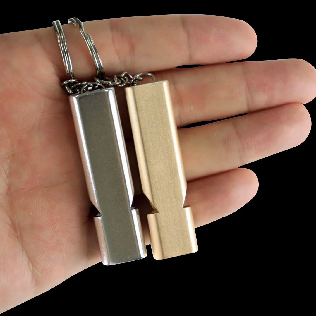 120dB Survival Whistle – Dual Tube EDC Emergency Rescue Tool