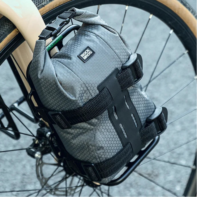 2.7L Waterproof Front Fork Pannier Bag for Bikepacking Gear