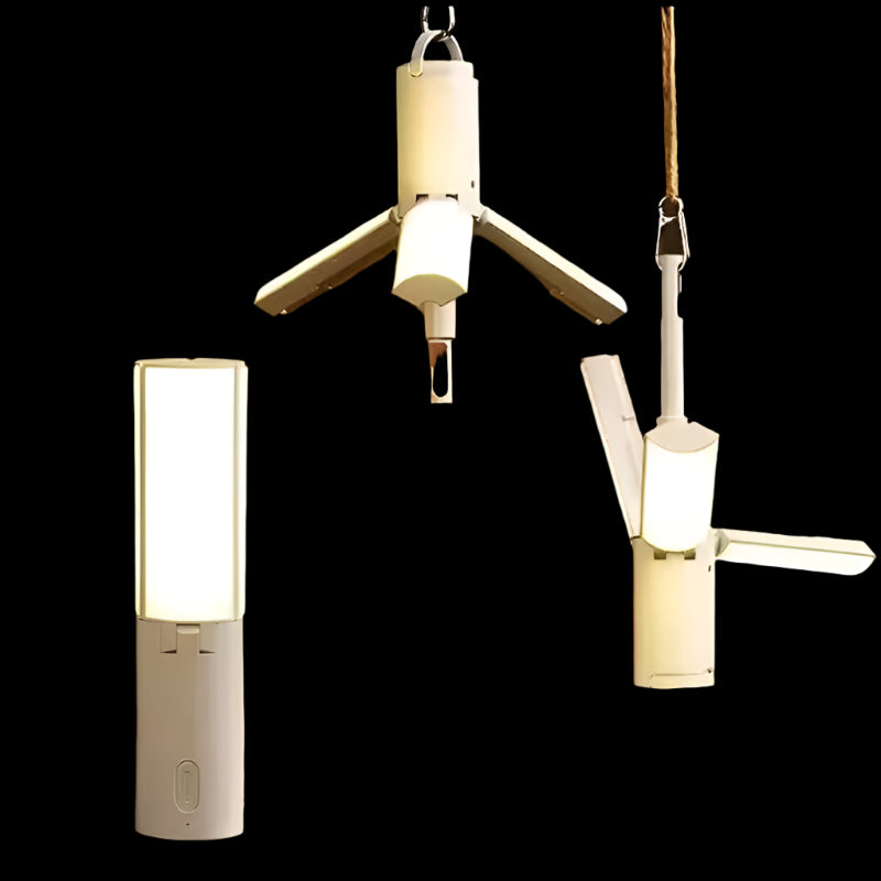 Folding Rechargeable Camping Lantern with Adjustable Light Modes