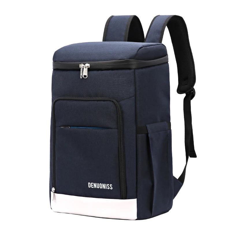 Insulated Waterproof Cooler Backpack with Bottle Opener 43cm