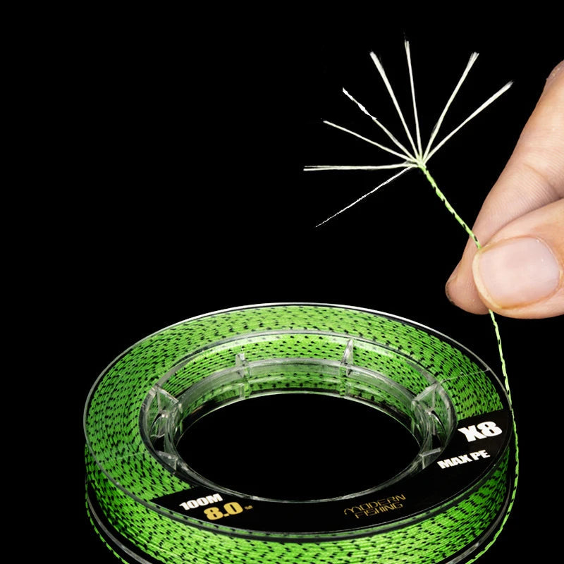 Invisible Braided Fishing Line – 100M Stealth PE 12–90LB
