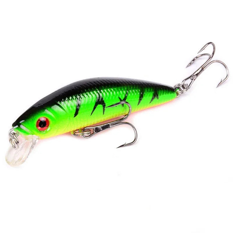 70mm Minnow Crankbait – 8g Hard Bait with 3D Eyes