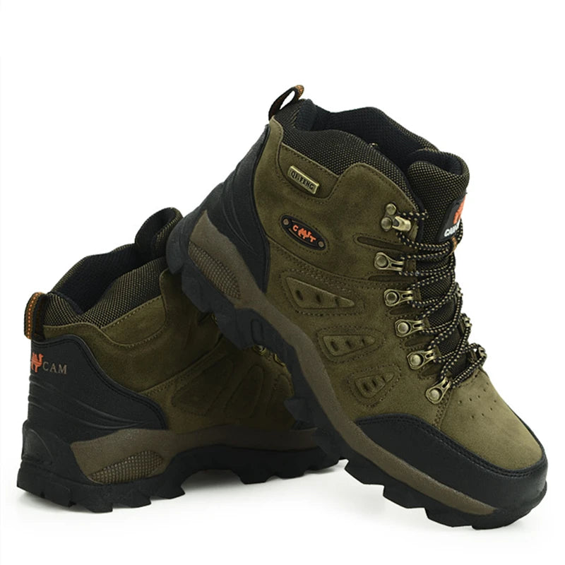 Supportive Waterproof Hiking Boots for Rough Terrain