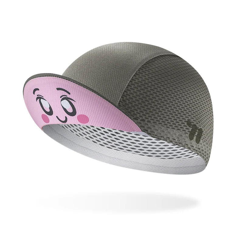 Breathable Cycling Cap with Brim – Quick-Dry Sun Hat