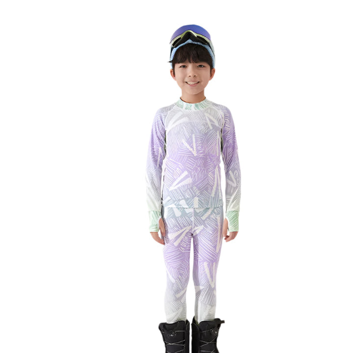 Kids’ Thermal Base Layer Set – Fleece Lined & Quick Dry