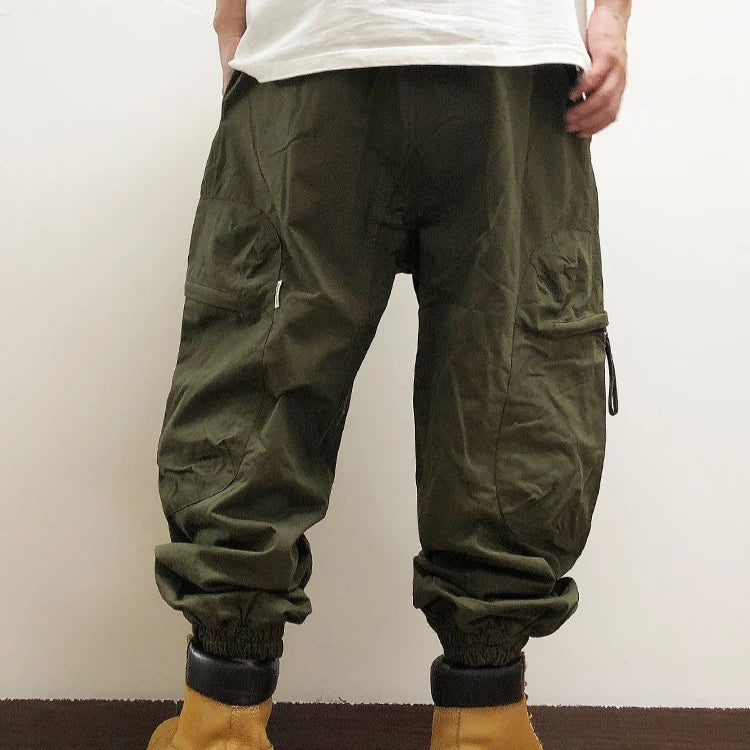 BIRD MOUNTAIN Tactical Loose Cargo Pants – Men’s Streetwear Baggy Work Joggers