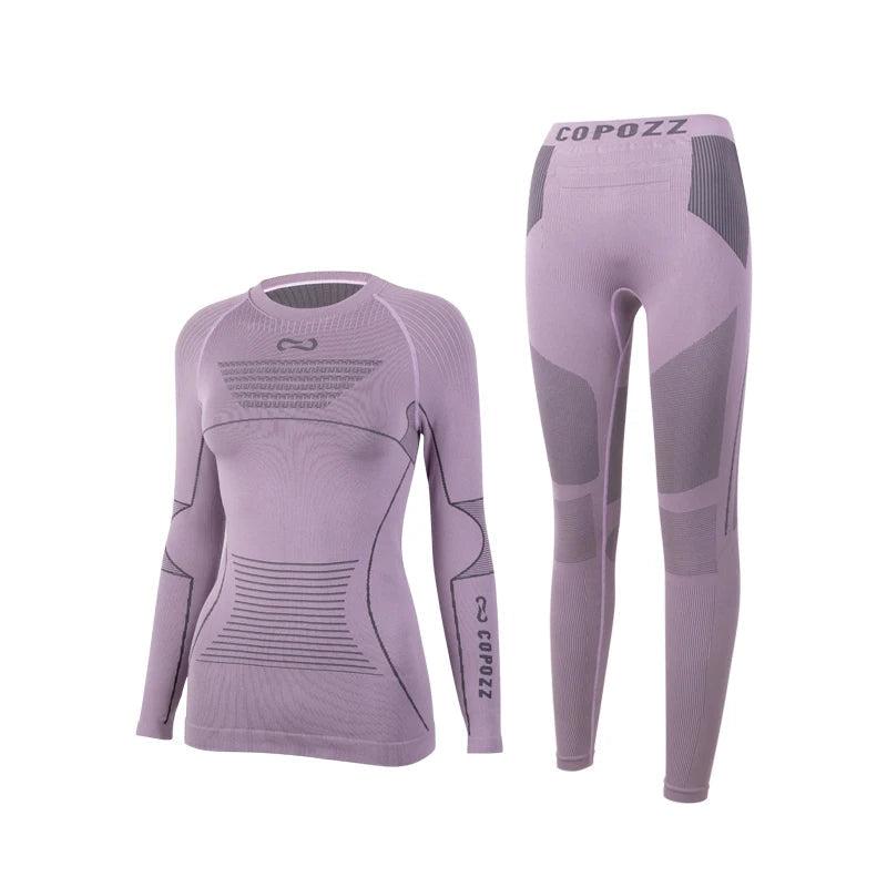 Quick Dry Thermal Base Layer Set – Seamless Winter Fit