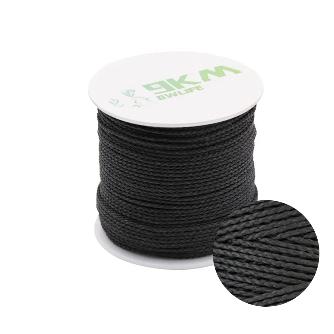 Kevlar Braided Fishing Assist Line – High-Tensile Black Cord