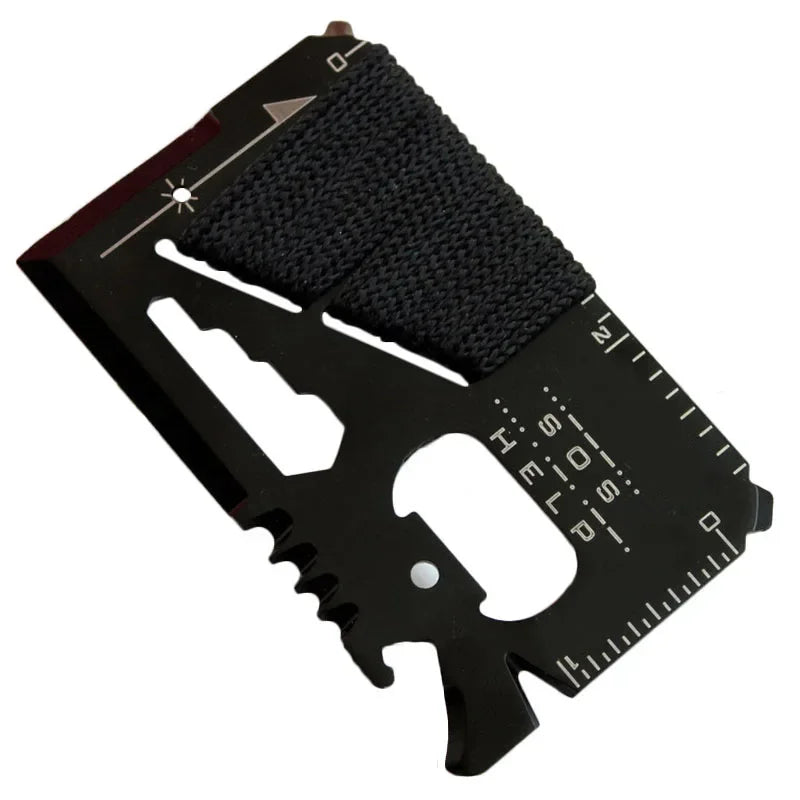 EDC Credit Card Multitool – 14-in-1 Survival Pocket Tool