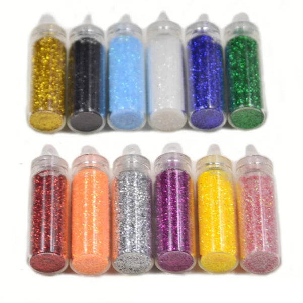 12-Colour Holographic Flash Powder for Fly Tying NZ