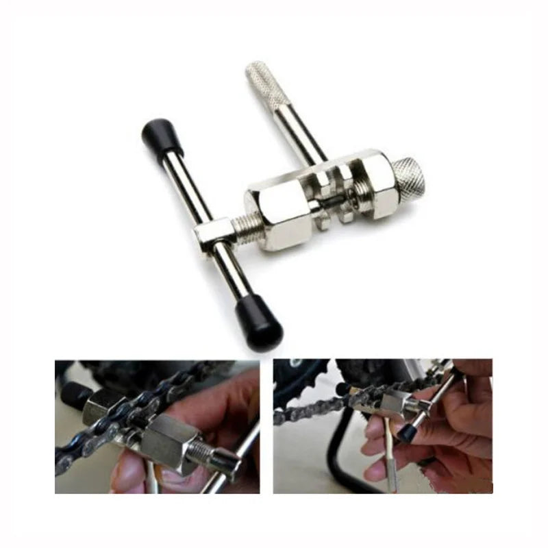 Bicycle chain cutter tool for standard bike chain maintenance