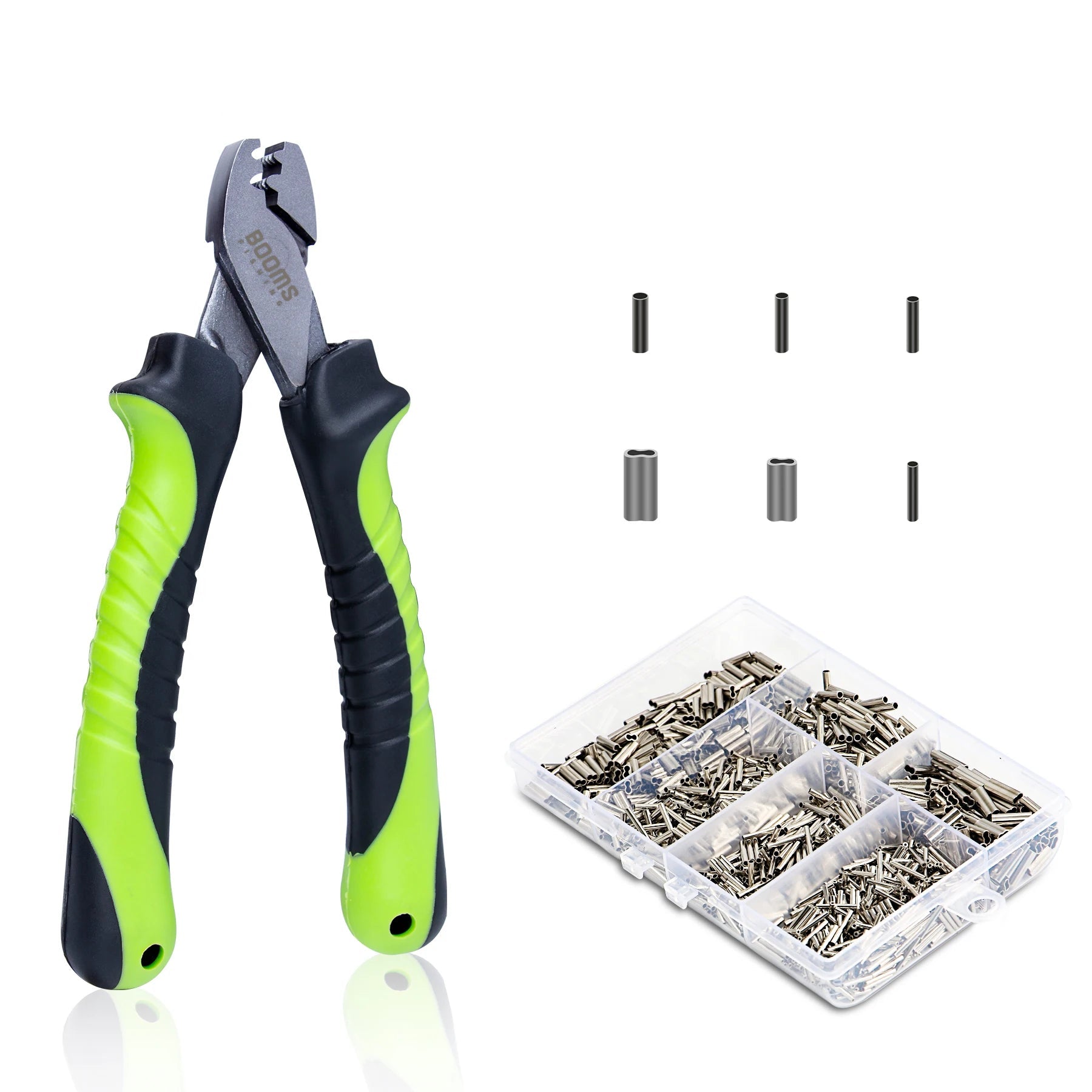 Crimping pliers and 300 sleeves
