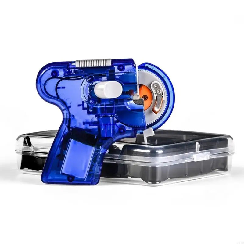 Electric fishing hook knot tying tool with storage case