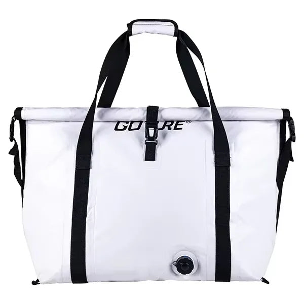 GOTURE insulated fish cooler bag leakproof waterproof design with reinforced straps and air valve