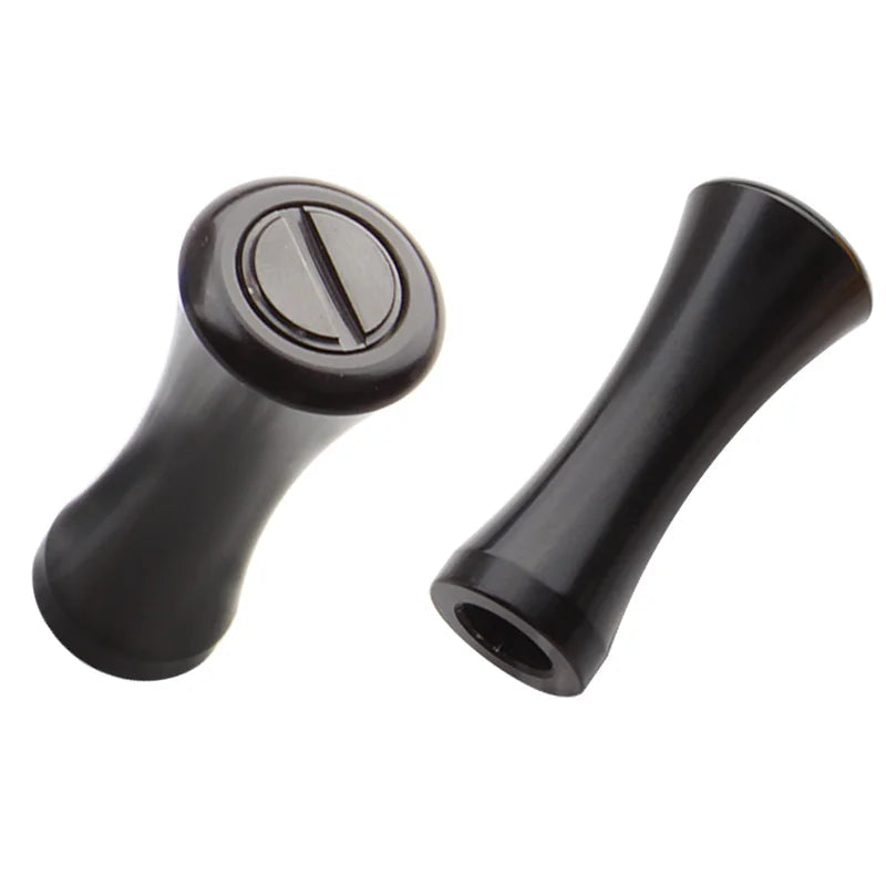 Black anodised KAWA Z01 aluminium reel knobs with precision design for smooth, lightweight control