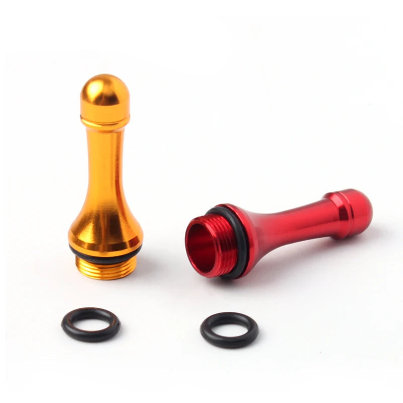 RUKE aluminium reel stand set showing different angles of reel protection