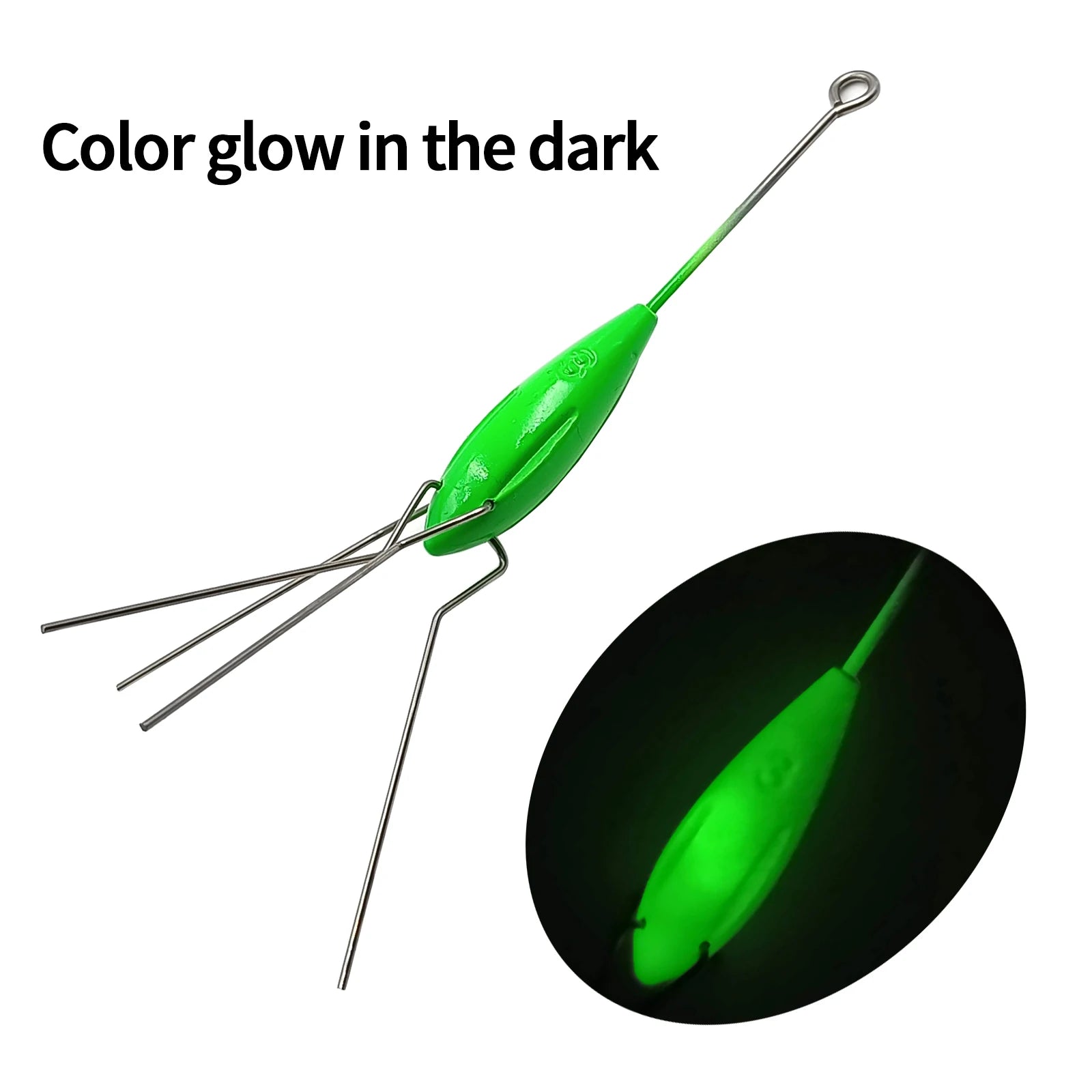 Glow in the dark Sputnik surf sinker coating