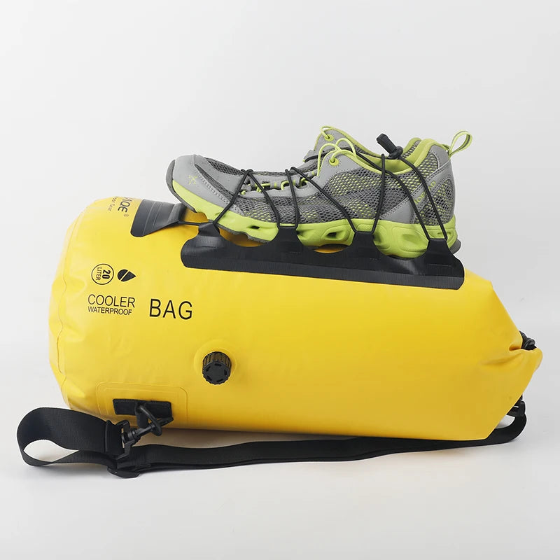 20 litre roll top dry bag side view