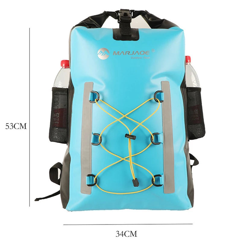 30 litre dry bag backpack size dimensions graphic