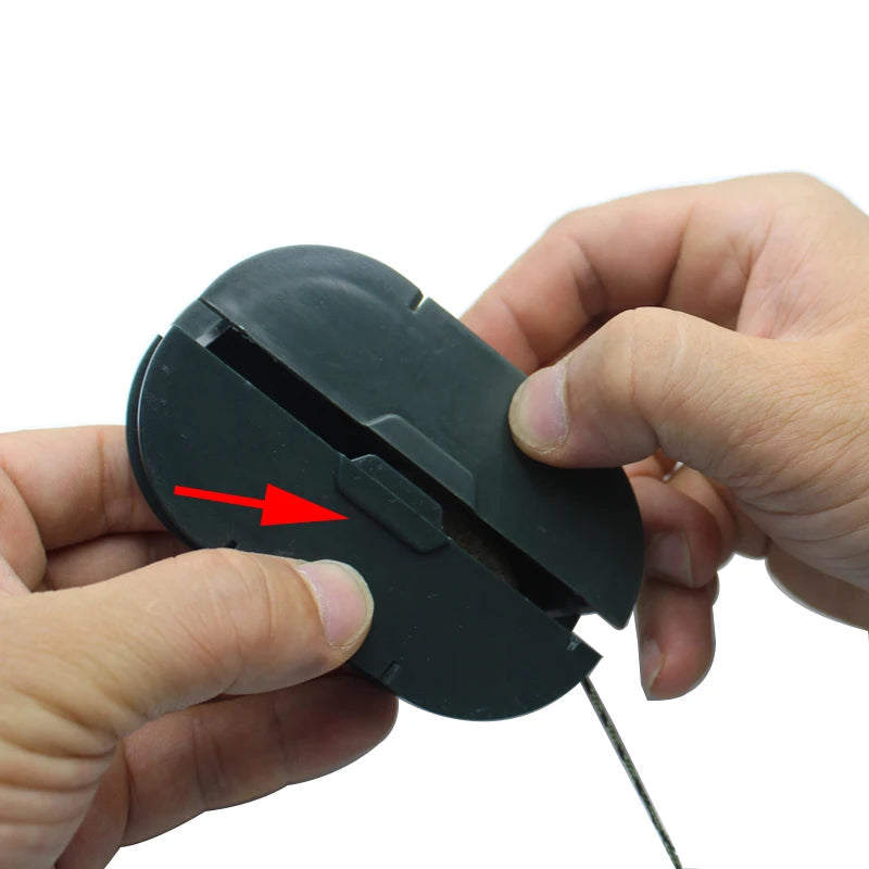 Eight-spool tackle storage box with protective outer shell and zip case