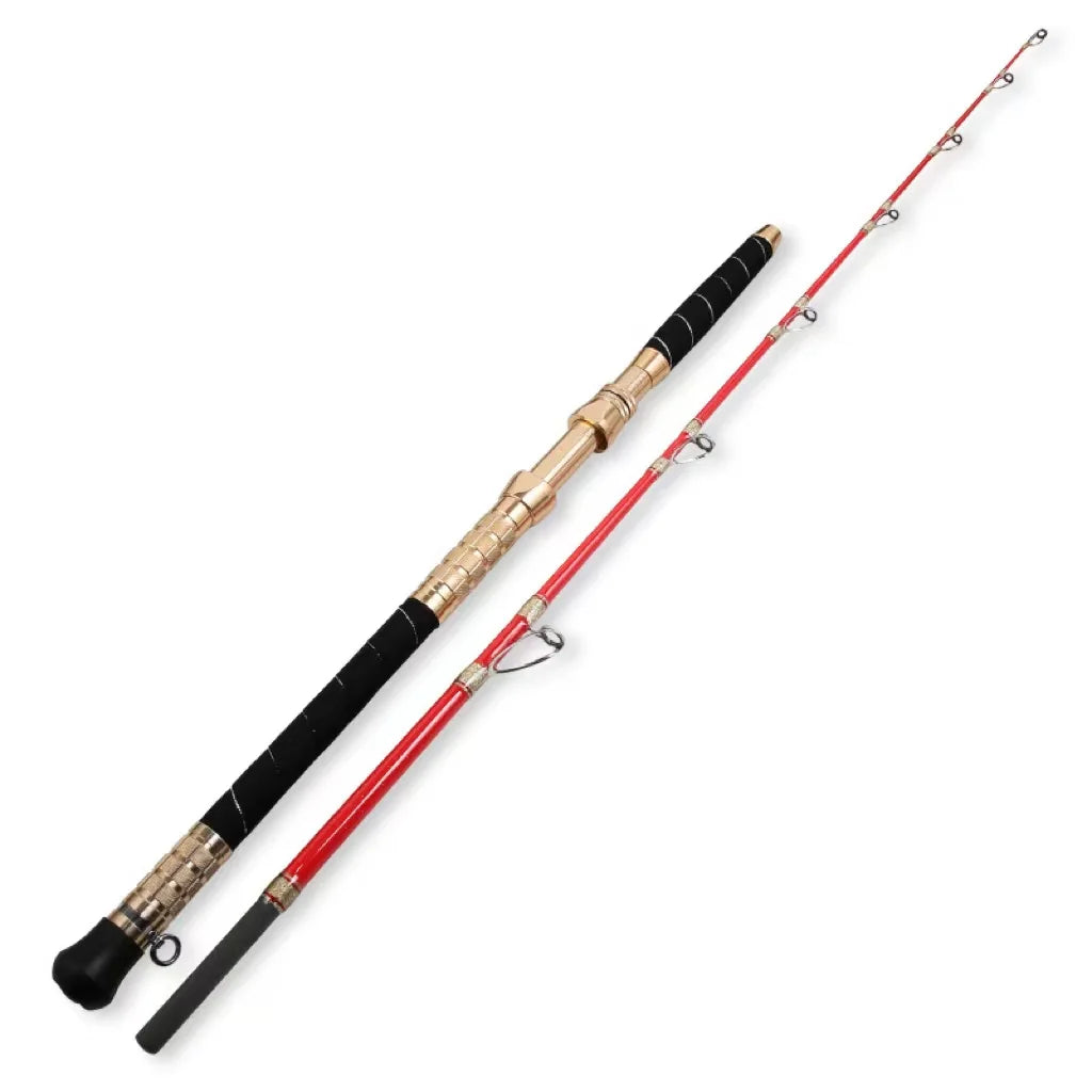 Ultra Hard Deep Trolling Glass Rod – Spinning & Casting 1.65m–2.1m