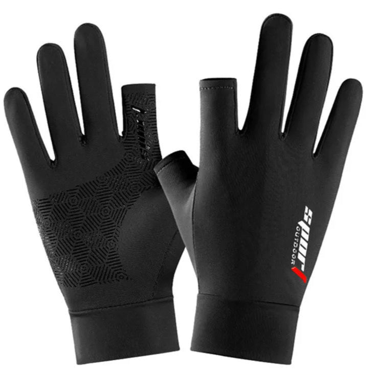 FLYSAND UV-Protection Fishing Gloves – Breathable and Anti-Slip Gloves for Men & Women