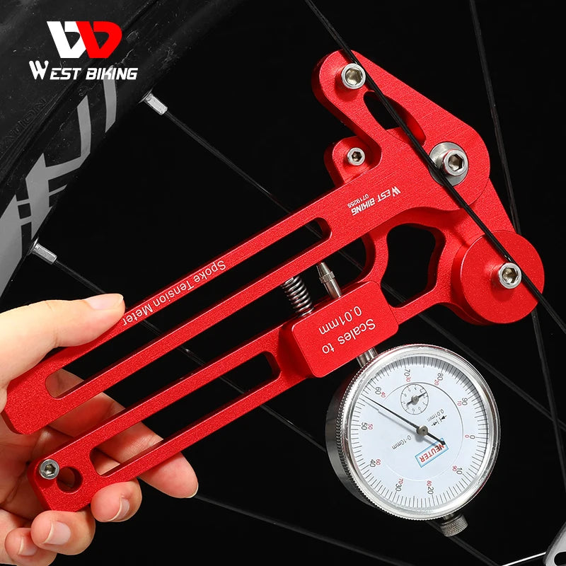 Bicycle Spoke Tension Meter Tool for Precise Wheel Tuning