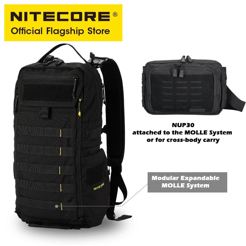 18L Waterproof Tactical Backpack – Multi-Purpose Outdoor, Commuter & Sports Bag