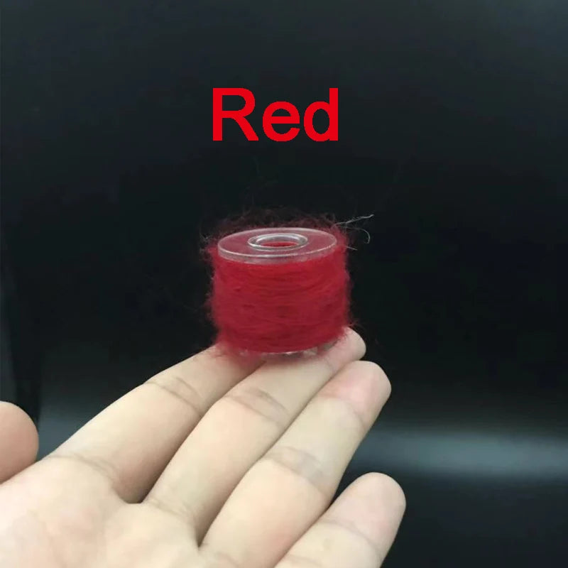 Leech Mohair Yarn – 12 Colours Fly Tying Thread for Flies