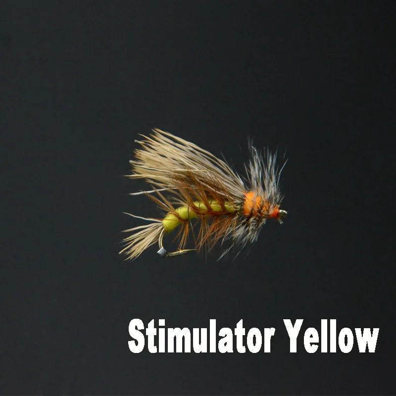5PCS Stimulator Dry Flies – High-Floating Fly Fishing Lure Set