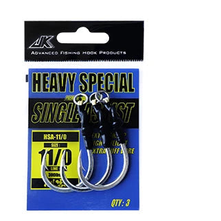 JK HSA Poppers Lure Hooks – Heavy-Duty Jigging Assist Hooks for Saltwater Fishing