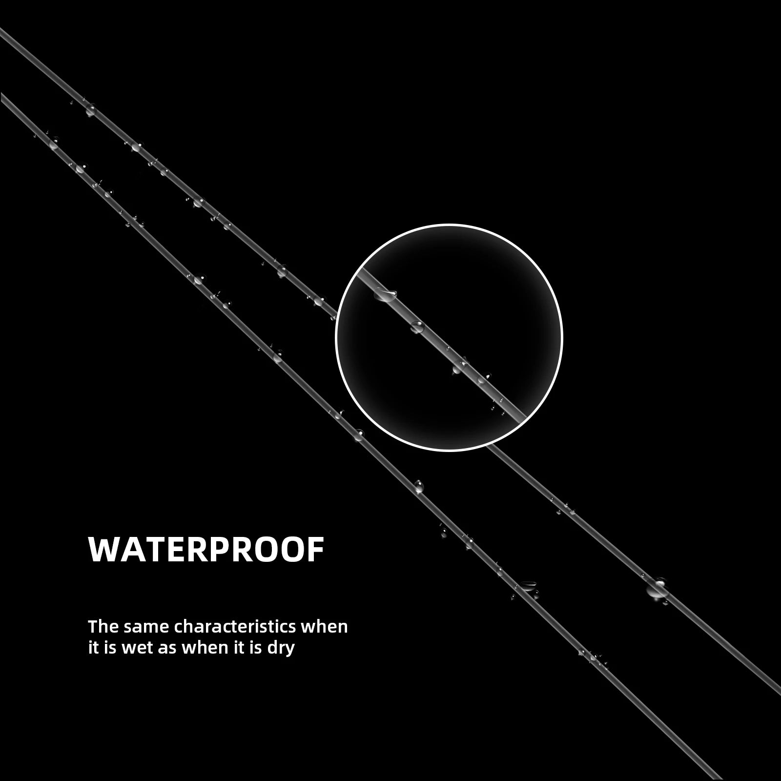 SF 100% Pure Fluorocarbon Fishing Line – Invisible, Shock-Resistant & Fast Sinking